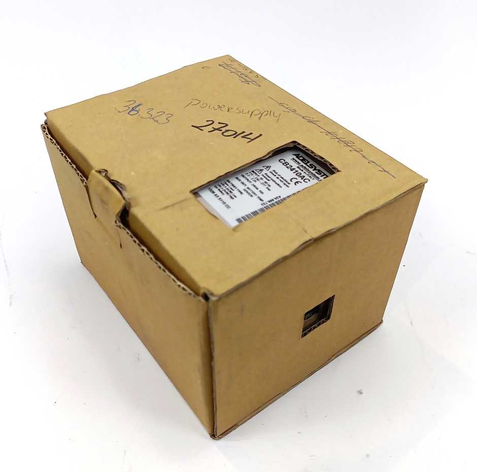 ADELSYSTEM CB2410AC Battery Charger, IN: 50-60Hz, 115-277Vac. Out: 24Vdc 10A