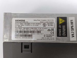Siemens 6SL3210-1KE18-8AF1 SINAMICS G120C 4 kW Frequency Converter