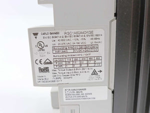 Carlo Gavazzi RGC1A60A40KGE RG Solid State Switch