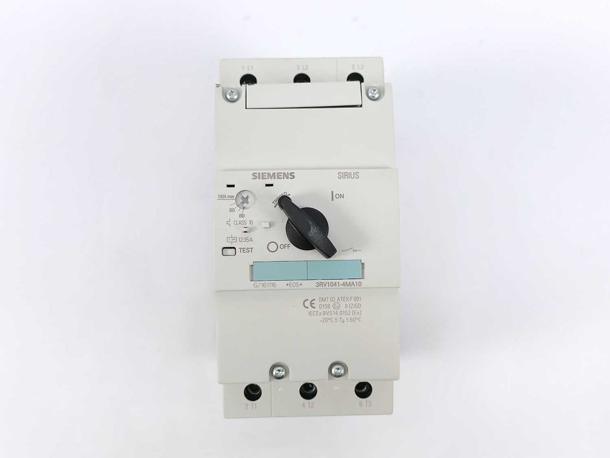 Siemens 3RV1041-4MA10 Circuit Breaker E05