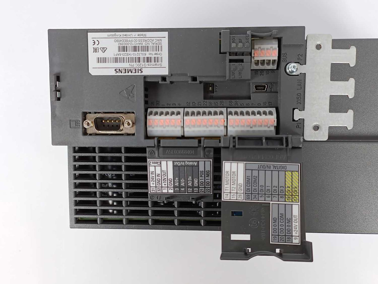 Siemens 6SL3210-1KE23-8AF1 Sinamics G120C PN 18,5KW Frequency Converter