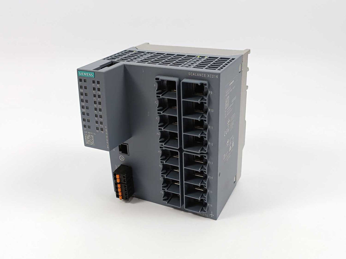 Siemens 6GK5216-0BA00-2AC2 SCALANCE XC216 Manageable Layer 2 IE switch