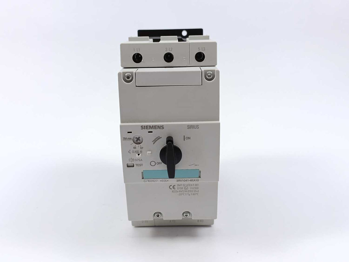 Siemens 3RV1041-4KA10 Circuit Breaker G/161020 E05