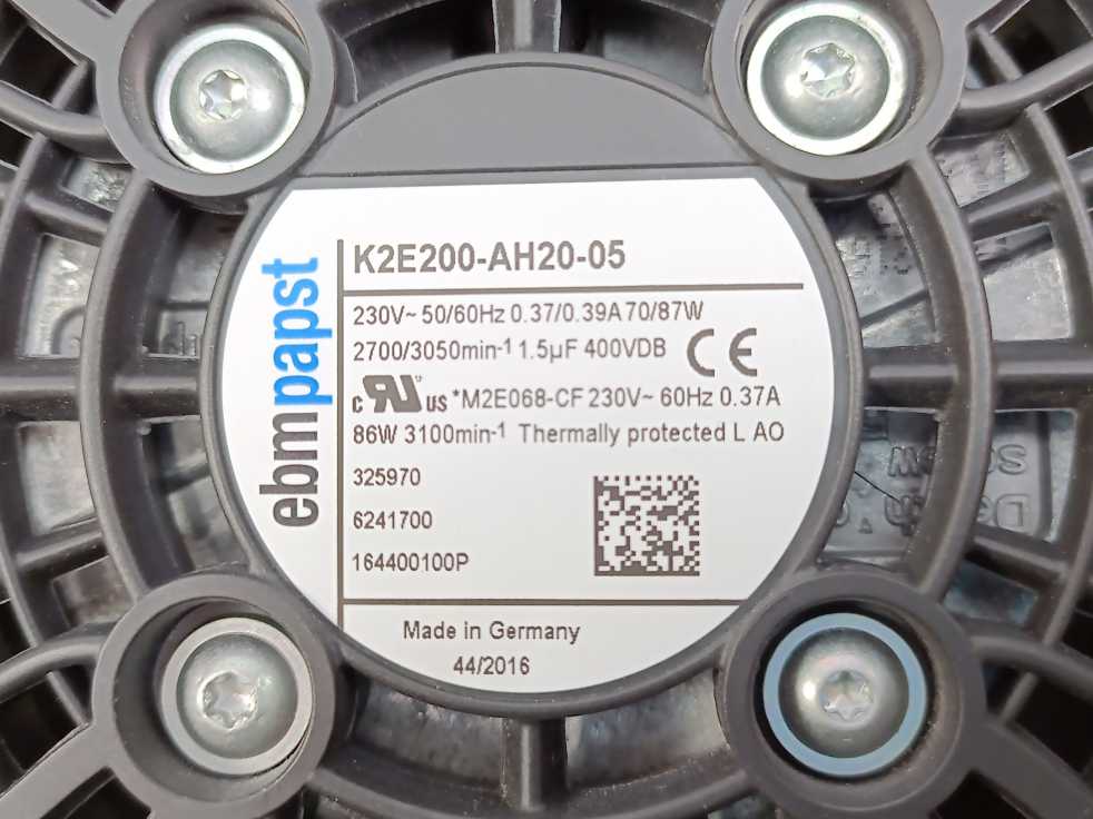 Ebmpapst K2E200-AH20-05 Axial Cooling Fan
