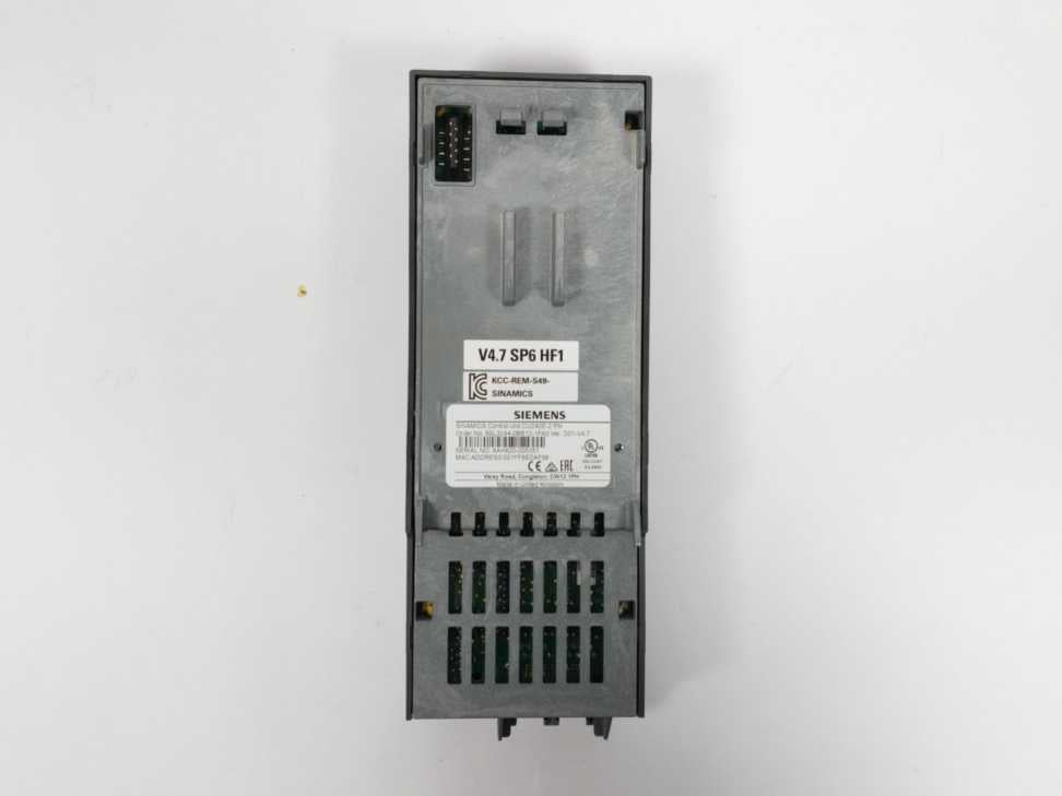Siemens 6SL3244-0BB12-1FA0 Sinamics Control Unit CU240E-2 PN