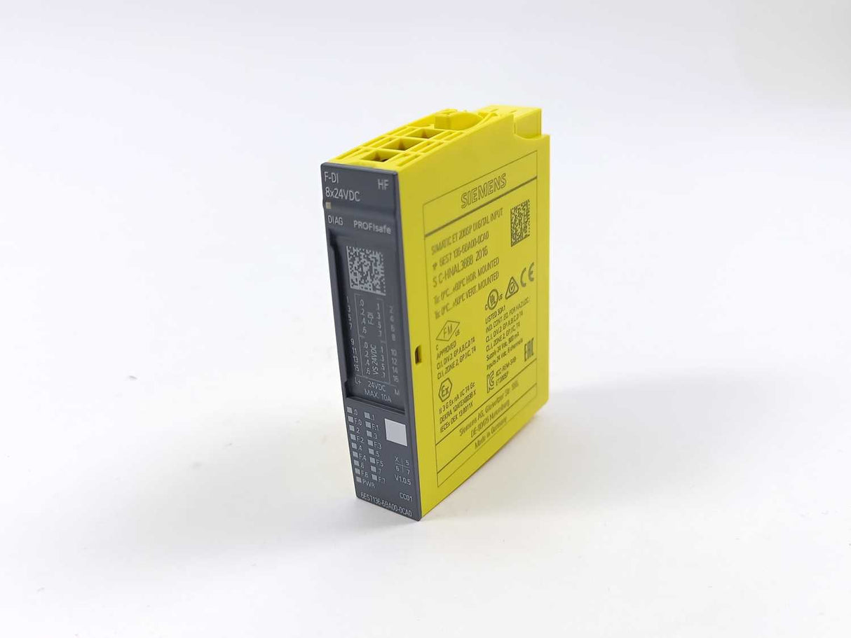 Siemens 6ES7136-6BA00-0CA0 ET 200SP Digital Input Module+6ES7193-6BP20-0DA0
