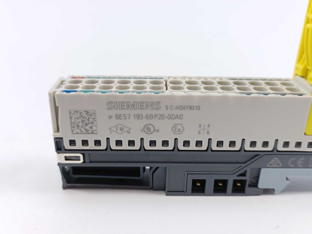 Siemens 6ES7136-6BA00-0CA0 ET 200SP Digital Input Module+6ES7193-6BP20-0DA0