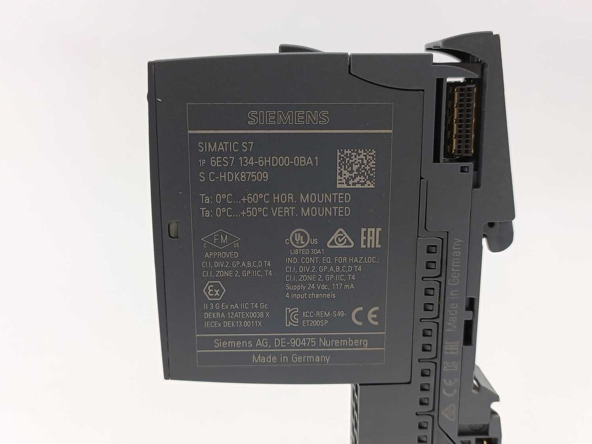 Siemens 6ES7134-6HD00-0BA1 SIMATIC ET 200SP Analog input module