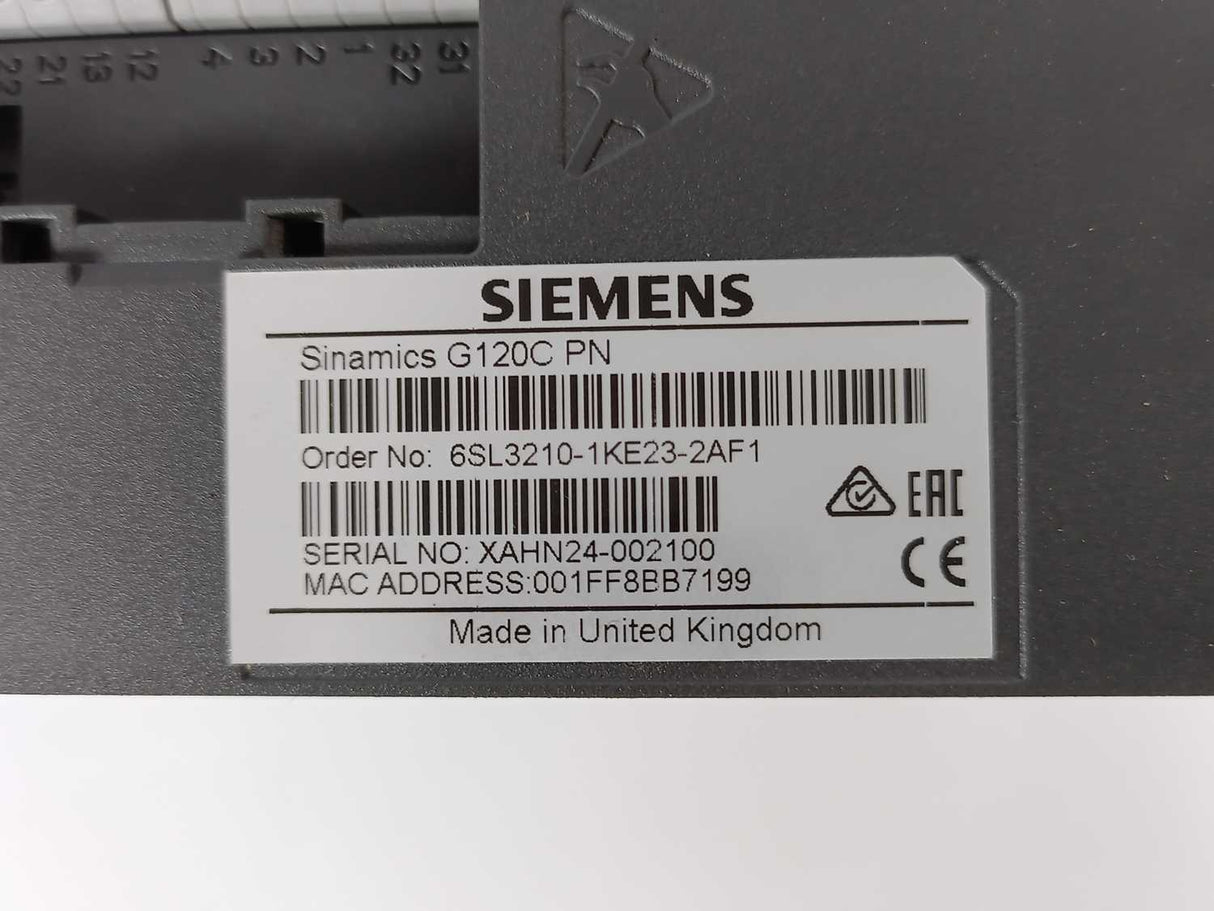 Siemens 6SL3210-1KE23-2AF1 Frequency Converter 15kW