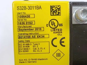 SICK S32B-3011BA S300 Mini Standard Safety Laser Scanner