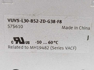 Festo 575610 VUVS-L30-B52-ZD-G38-F8 Solenoid Valve