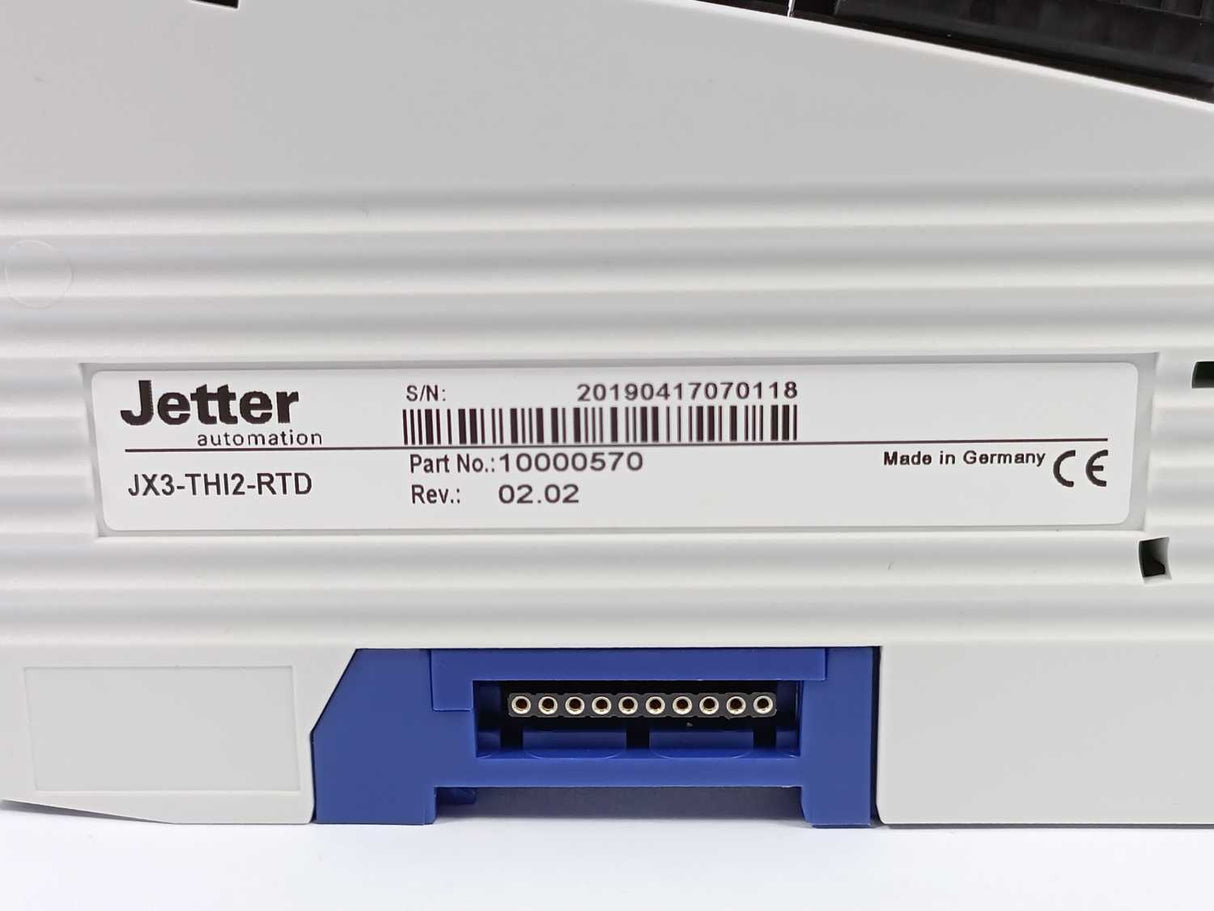 Jetter JX3-THI2-RTD 10000570 Temperature Measurement Module