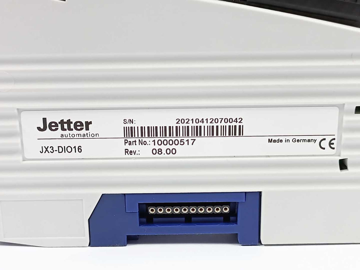 Jetter JX3-DIO16 10000517 Digital Input/Output Module