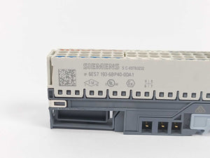 Siemens 6ES7134-6JD00-0CA1 Analog Input Module w/ 6ES7 193-6BP40-0DA1