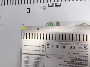 Siemens 6AV7862-2TA00-1AA0 SIMATIC HMI SCD1900 19" Touch