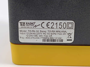 Tele Radio TG-R4-36 Tiger G2 Industrial Radio Receiver