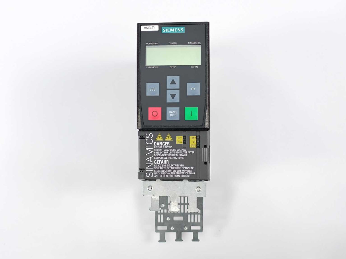 Siemens 6SL3210-1KE17-5AF1 Sinamics G120C PN w/6SL3255-0AA00-4CA1