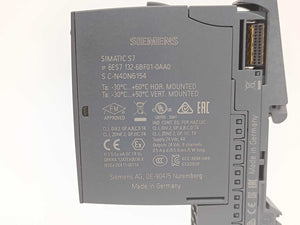 Siemens 6ES7132-6BF01-0AA0 SIMATIC S7 w/ 6ES7 193-6BP20-0BA0
