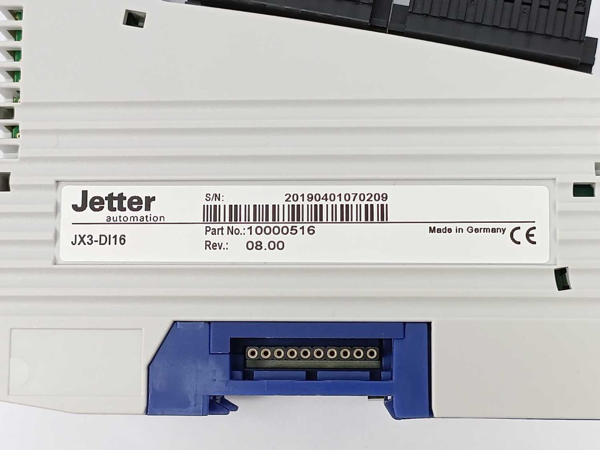 Jetter JX3-DI16 10000595 Digital Input Module