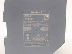 Siemens 6EP1434-2BA20 SITOP PSU300S Power Supply DC 24V