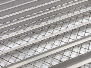 Lindab YGC 250 ALU External Wall Grille – 250 mm