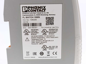 Phoenix Contact 1085256 FL SWITCH 1008N Industrial Ethernet Switch