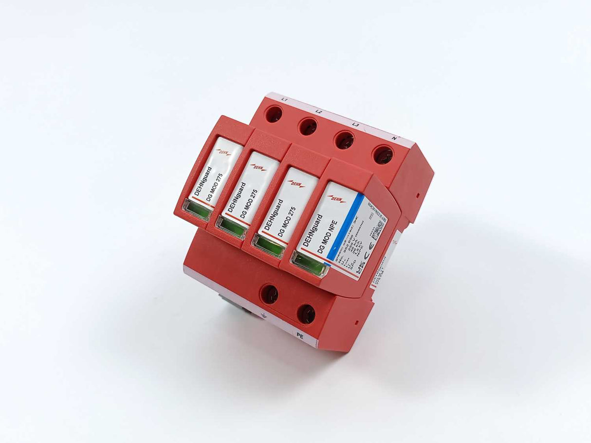 DEHNguard DG M TT 275 FM Modular Surge Arrester w. 3 x DG MOD 275 + DG MOD NPE
