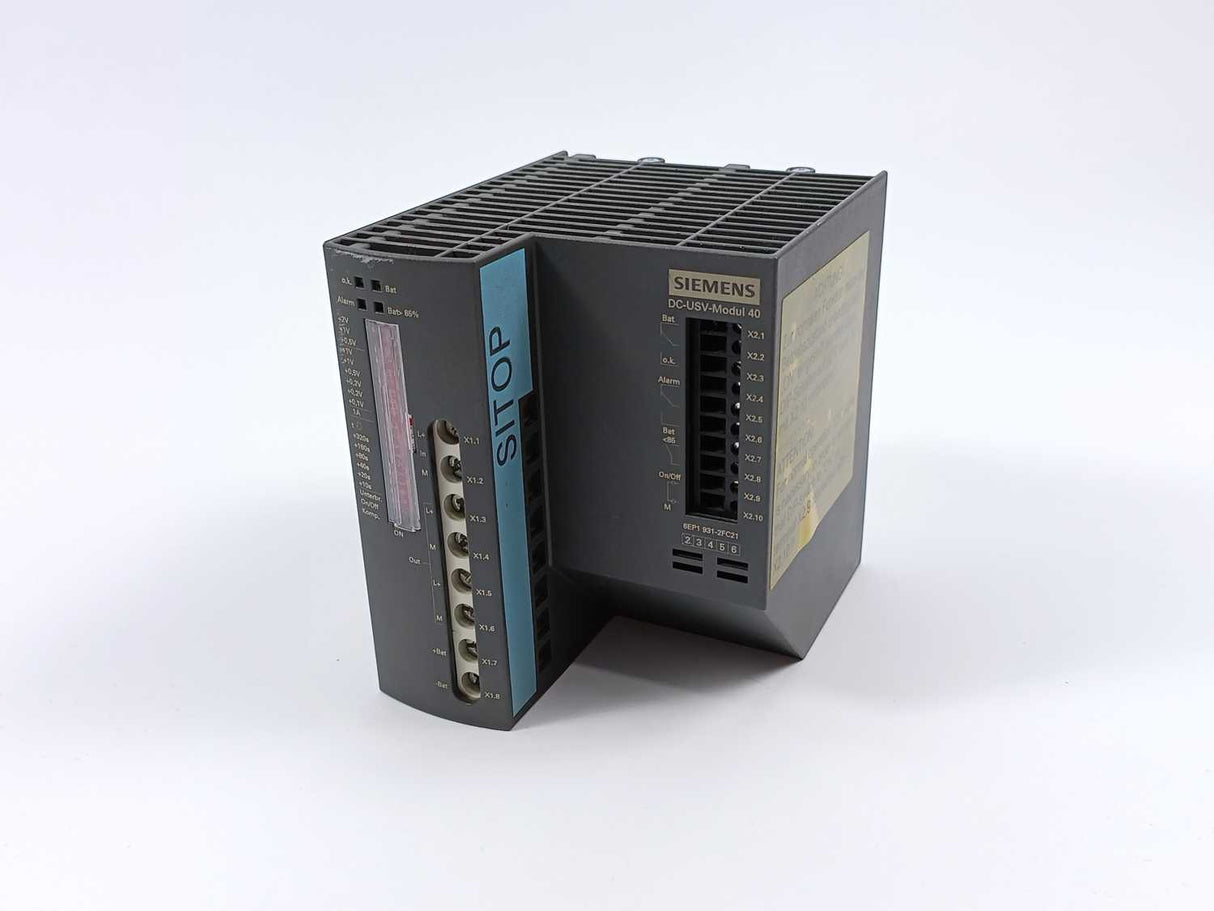 Siemens 6EP1931-2FC21 SITOP DC UPS Power Supply