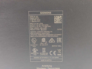 Siemens 6EP1931-2FC21 SITOP DC UPS Power Supply