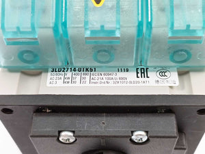 Siemens 3LD2714-0TK51 SENTRON Switch Disconnector
