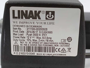 LINAK CBD4061-00 w/ 31110H-0020050S & DP2K00-000006 Actuator Set