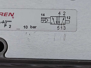 NORGREN V61B513A-A3 B5165, 10bar