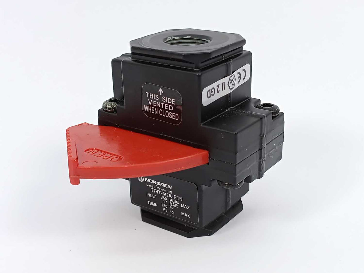 NORGREN T74T-3GA-P1N 250PSIG, 17bar