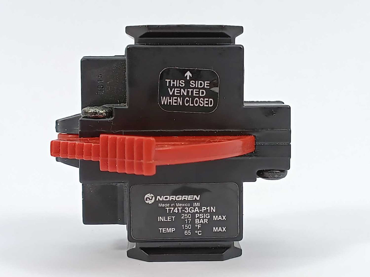 NORGREN T74T-3GA-P1N 250PSIG, 17bar