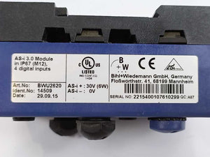 Bihl+Wiedemann BWU2620 Digital Input Module
