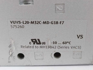 Festo 575260 VUVS-L20-M32C-MD-G18-F7 Solenoid Valve