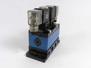 Rexroth Mecman 581-22 Double Solenoid Valve