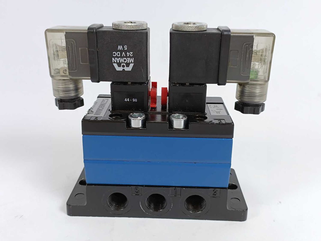 Rexroth Mecman 581-22 Double Solenoid Valve