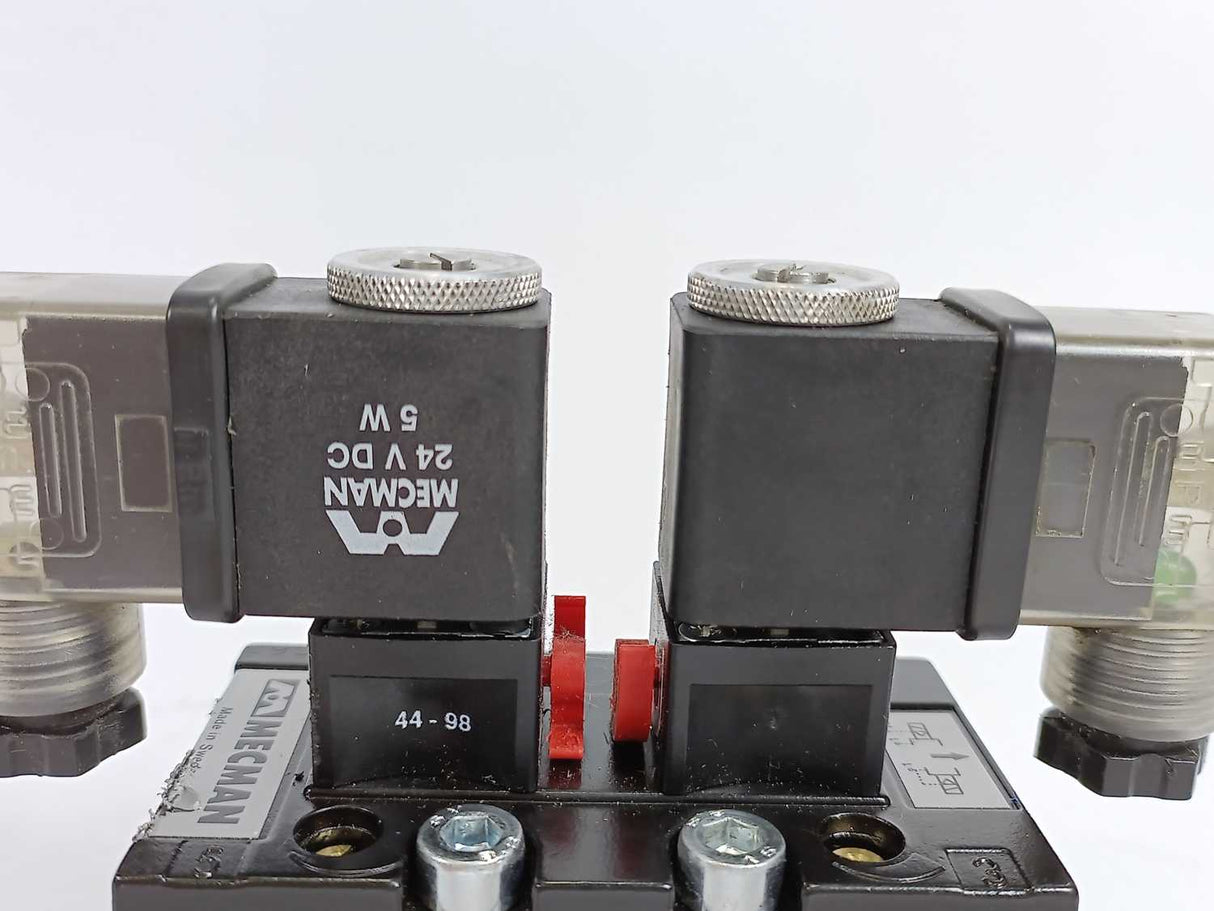Rexroth Mecman 581-22 Double Solenoid Valve