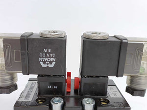 Rexroth Mecman 581-22 Double Solenoid Valve