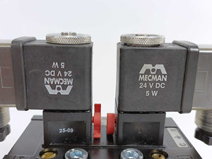 Rexroth Mecman 5812521120 Double Solenoid Valve