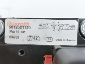 Rexroth Mecman 5812521120 Double Solenoid Valve