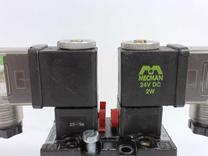 Mecman 581-12 Duble Solenoid Valve