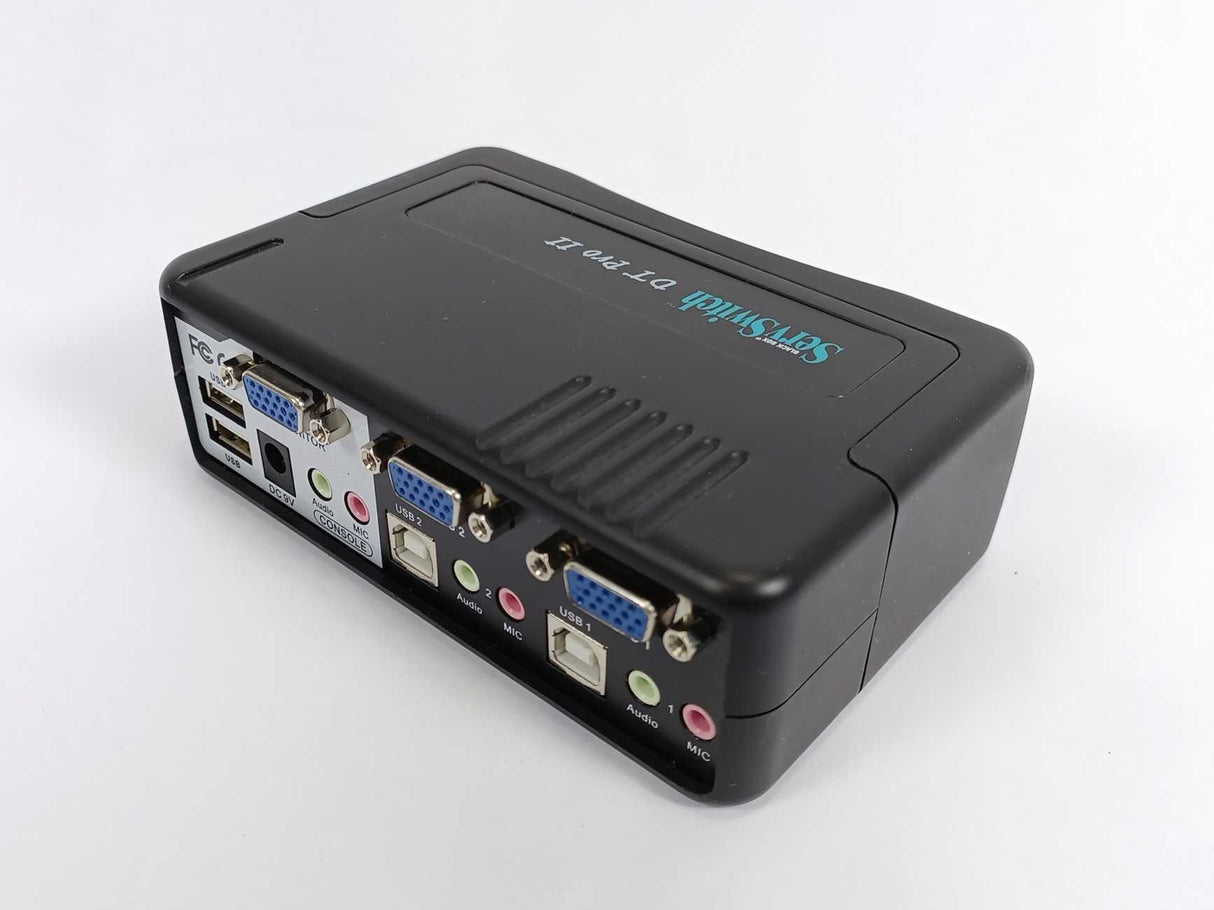 Black Box KV7020A ServSwitch 2-Port DT PRO II Desktop KVM Switch
