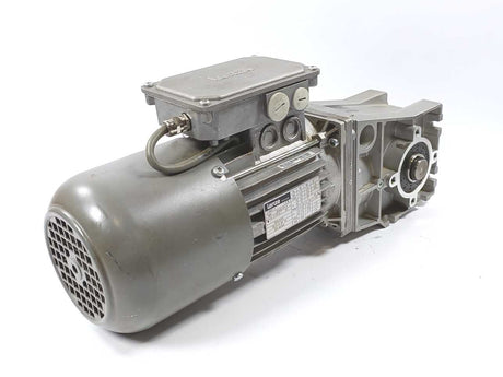 LENZE GKR04-2F HAK i: 22,489 Gear Box w/ MDEMA2M 071-42 Three-phase AC Motor