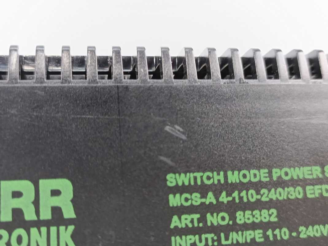 MURR Elektronik 85382 Switch Mode Power Supply MCS-A 4-110-240/30 EFD