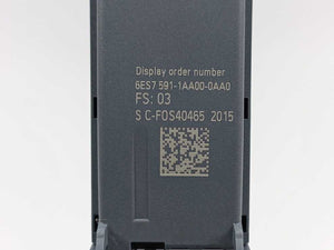 Siemens 6ES7511-1AK01-0AB0 SIMATIC S7-1500 CPU 6ES7591-1AA01-0AA0 Display