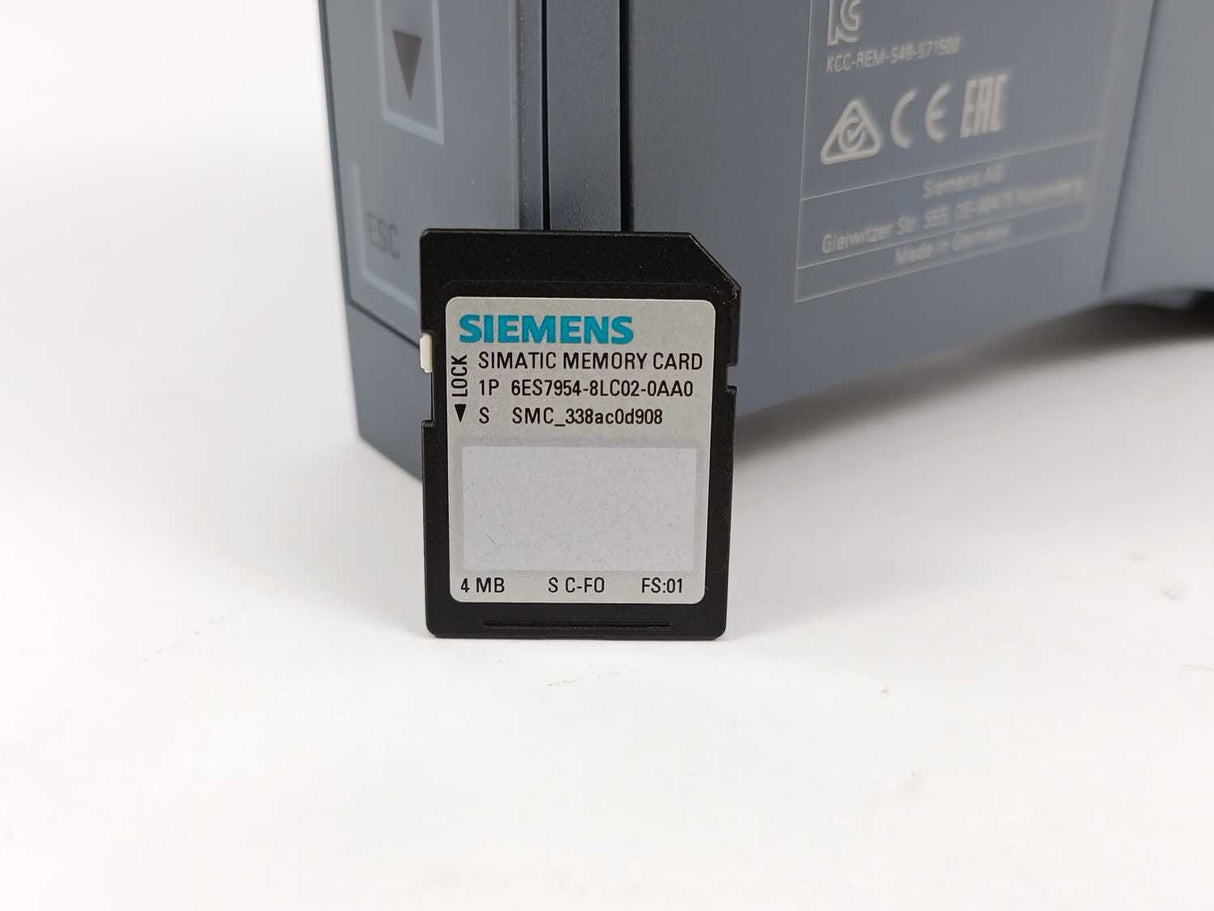 Siemens 6ES7511-1AK01-0AB0 SIMATIC S7-1500 CPU 6ES7591-1AA01-0AA0 Display