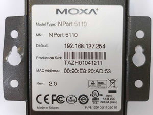 Moxa NPort 5110 NPort 5110 Switch Ethernet