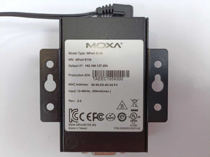 Moxa NPort 5110  Switch Ethernet Serial Device Server